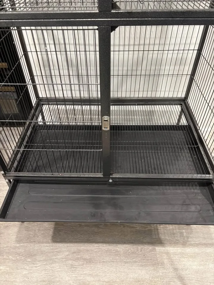 Full metal small animal cage image indicator(2)