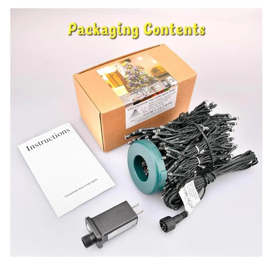 Christmas Tree full cover LED Lights image indicator(3)