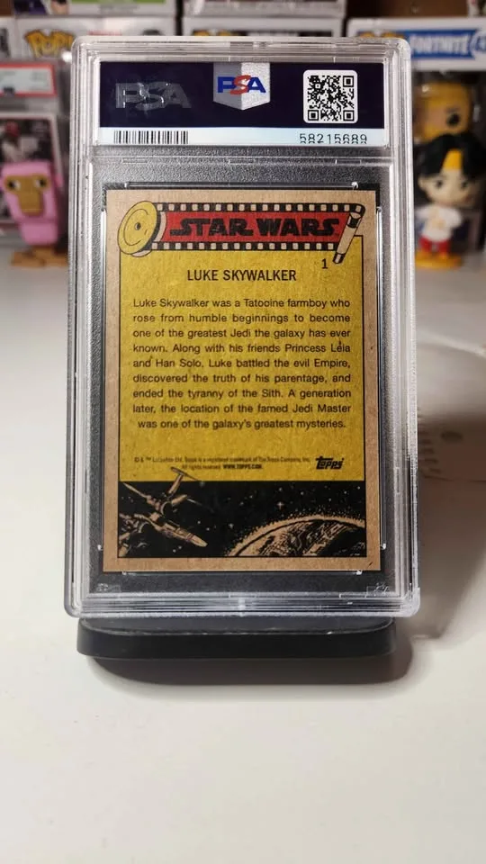 2018 Star Wars SDCC Promo Luke Skywalker /199 – PSA 10 image indicator(2)