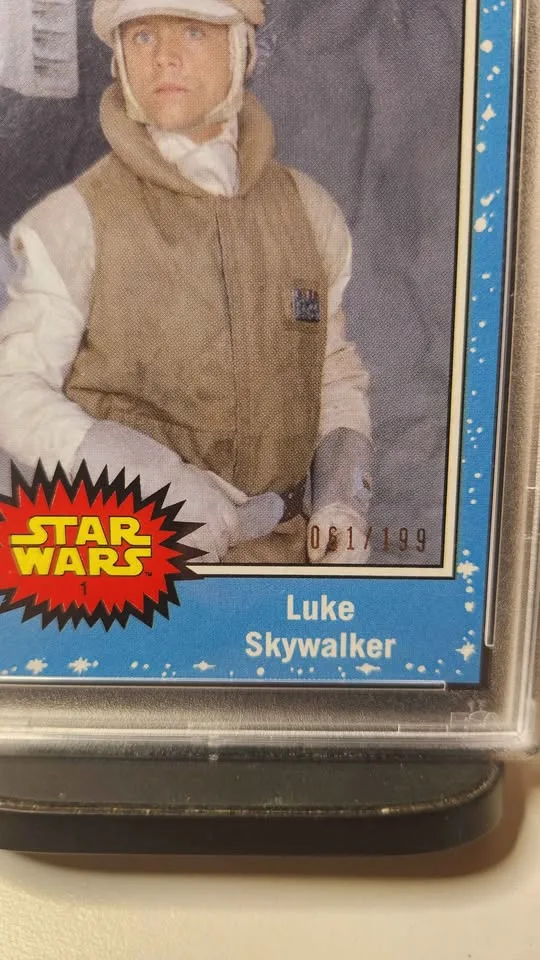 2018 Star Wars SDCC Promo Luke Skywalker /199 – PSA 10 image indicator(3)