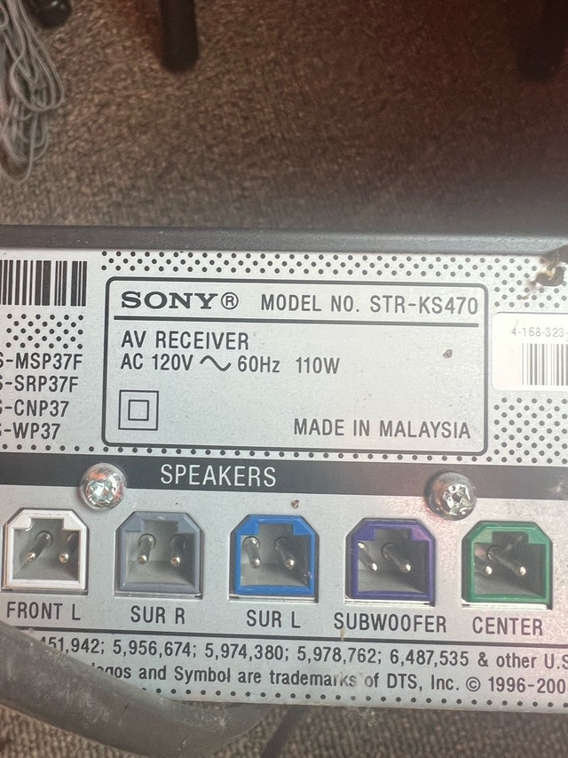 Sony 5.1 HDMI Surround Sound System - photo 4