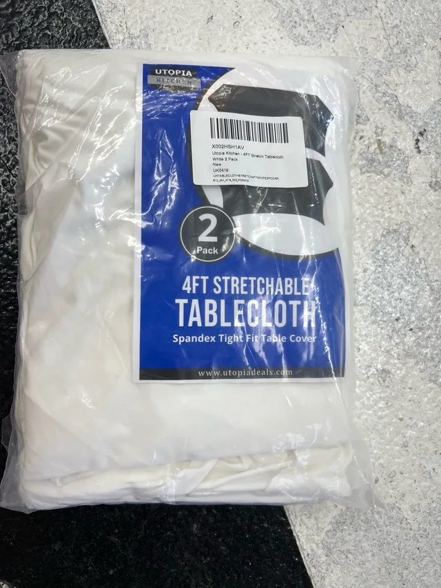 4’ Table Strechable Table Cloth