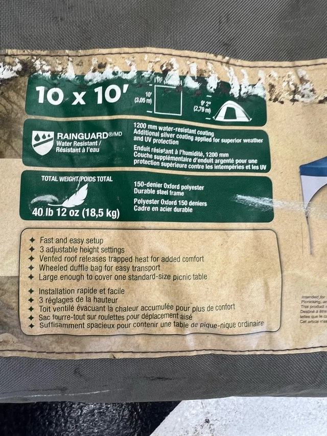 Woods 10 x 10 big top shelter image indicator(3)