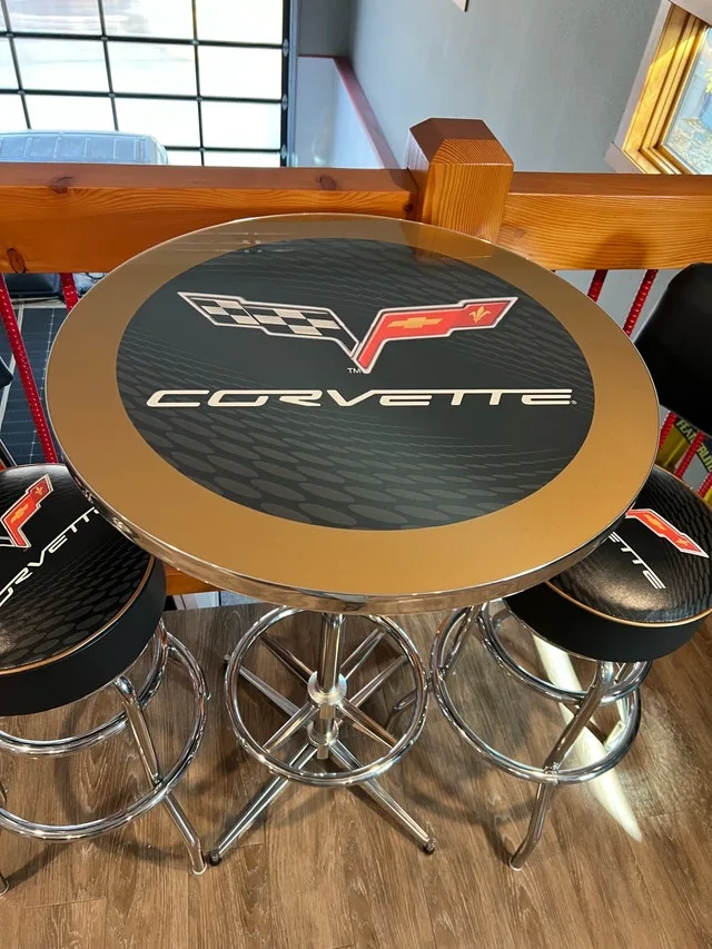 Corvette Bar Table and Chairs