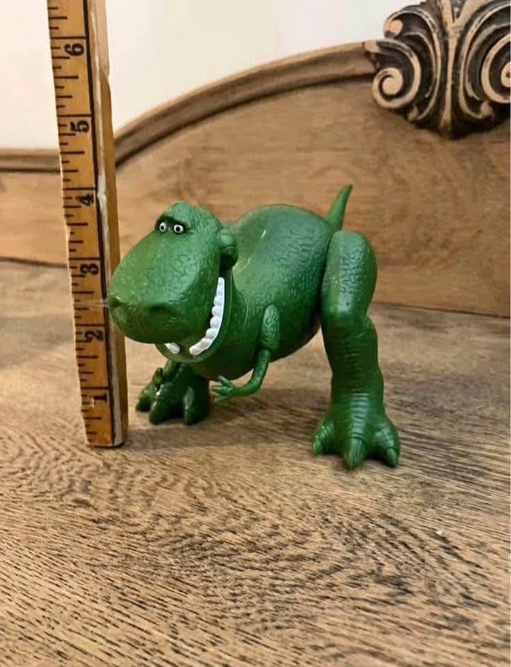2010 Mattel Disney Toy Story 3 - REX - Green Dinosaur Posable Fi