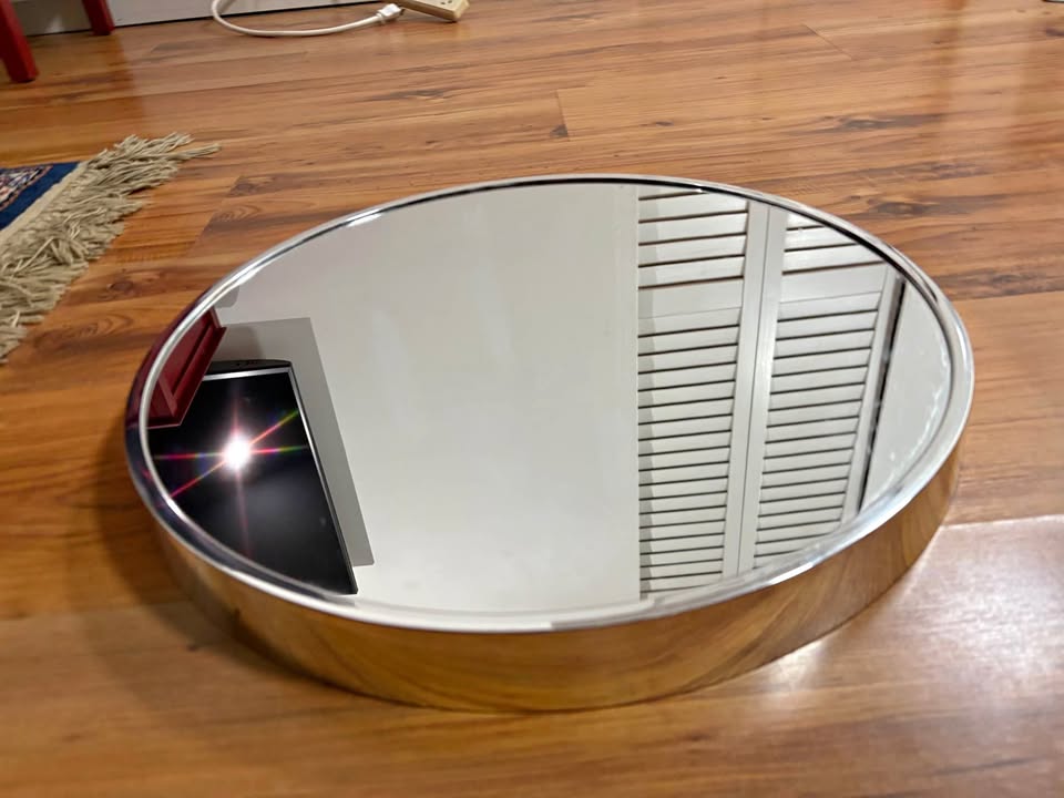 Free 18” Round Mirror