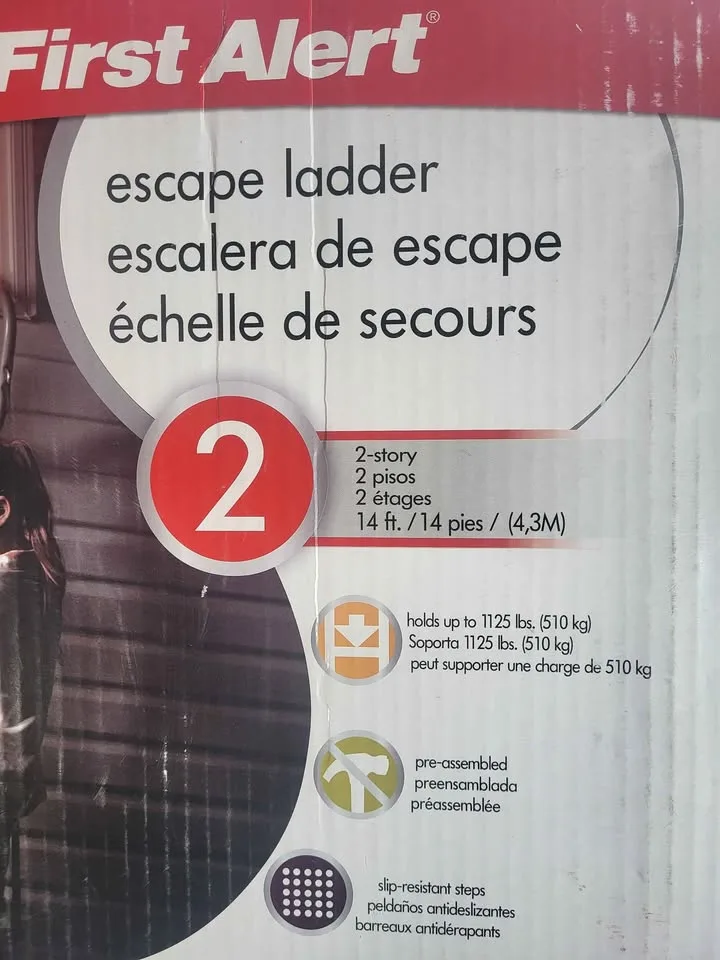 Escape Ladder First.Alert 14-Foot, New image indicator(2)