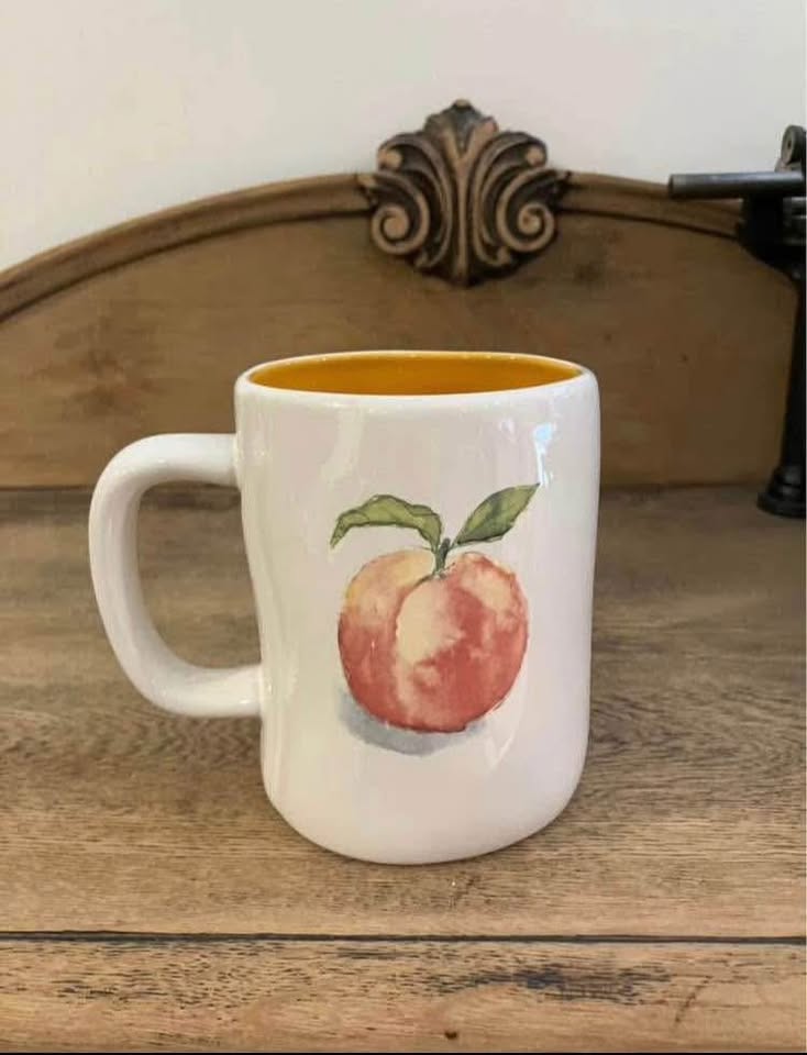 Rae Dunn Feelin' Peachy Double Sided Mug - photo 2