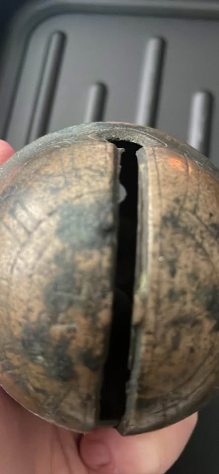 Sleigh Bell From Santa - Very Loud - 9.5” in Diameter - photo 2