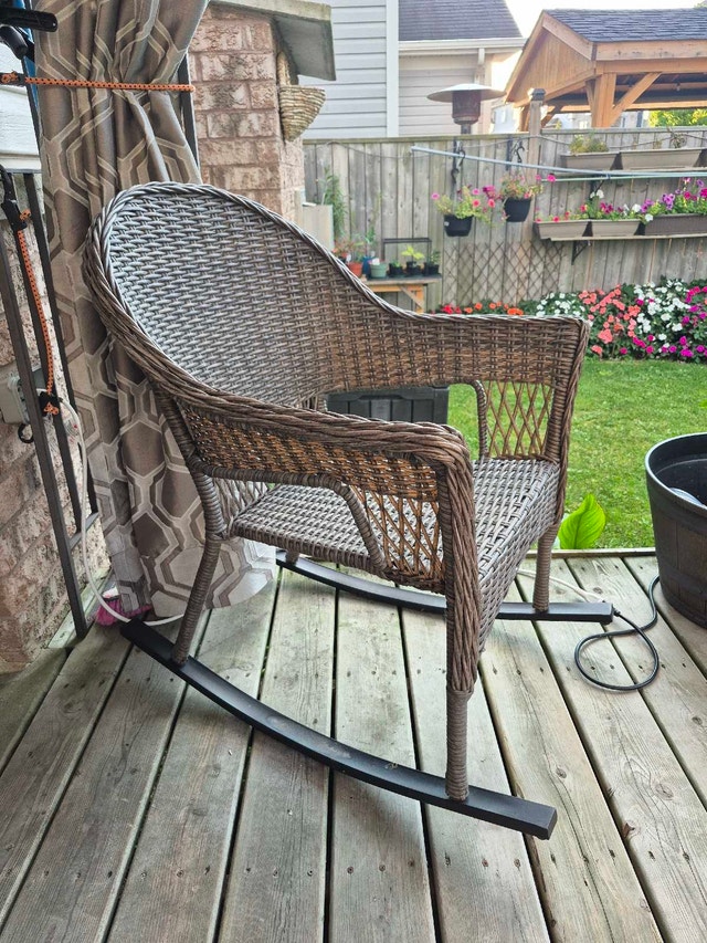 outdoor rocking chair