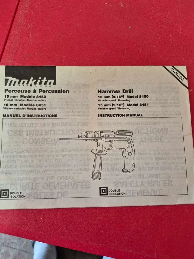 Makita 8450 hammerdrill image indicator(4)