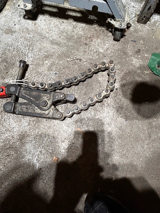 Ridgid No. 226 soil pipe cutter - photo 5