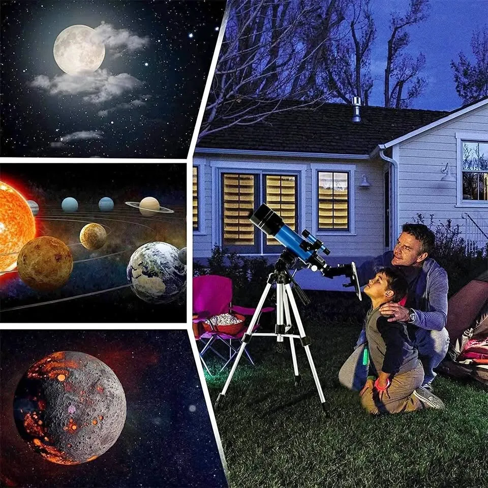 🔭 F40070M Astronomical Telescope with Tripod