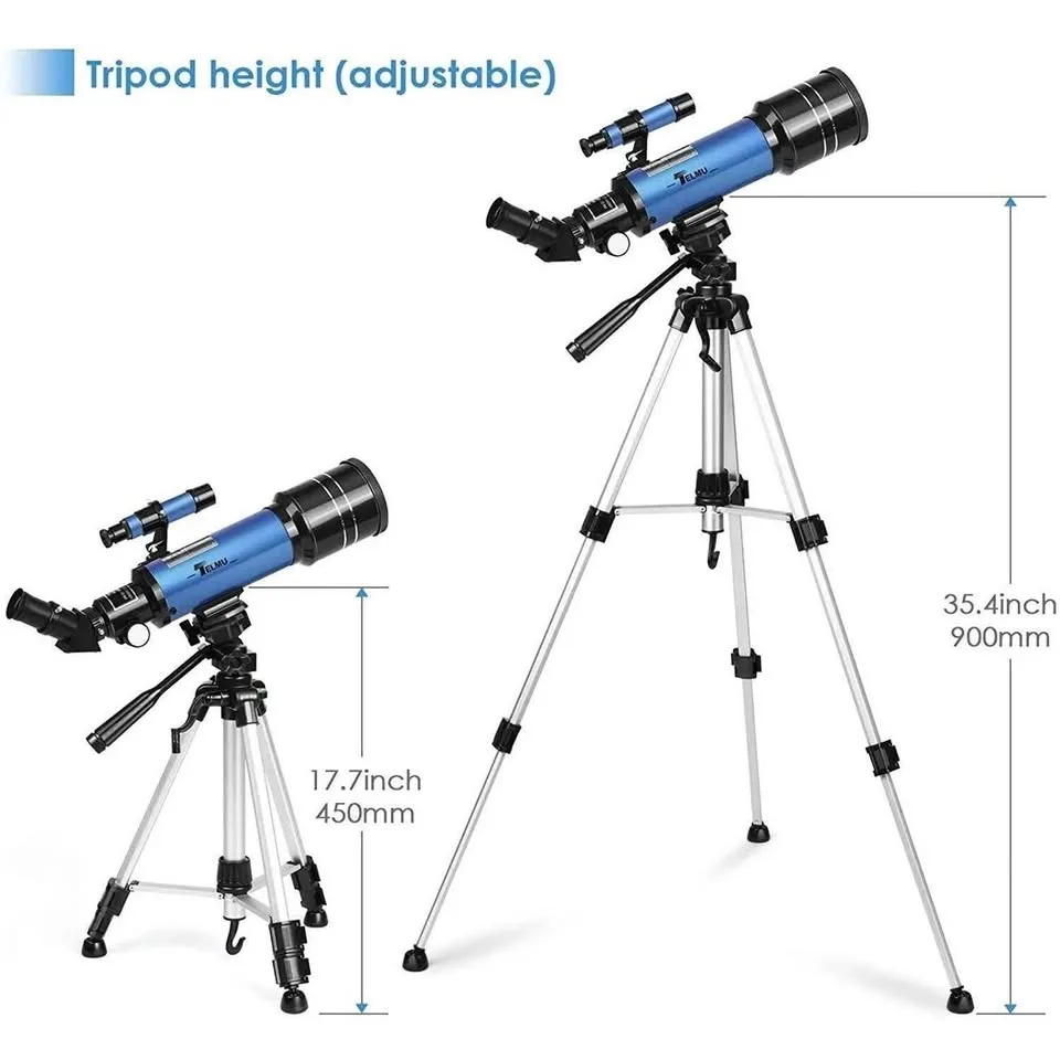🔭 F40070M Astronomical Telescope with Tripod image indicator(5)