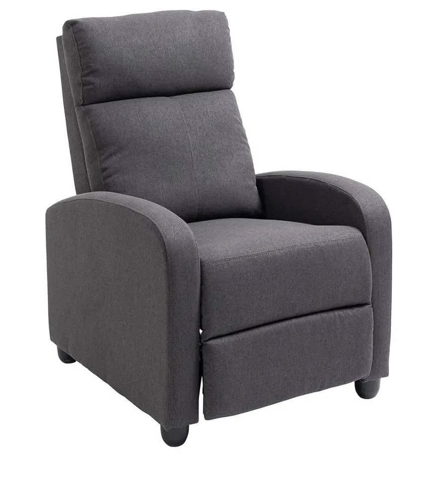 Manual Recliner Chair – Dark Grey | Comfortable, Stylish image indicator(4)