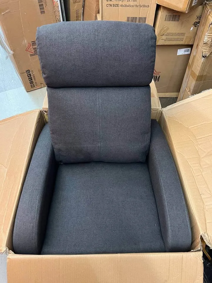 Manual Recliner Chair – Dark Grey | Comfortable, Stylish image indicator(5)