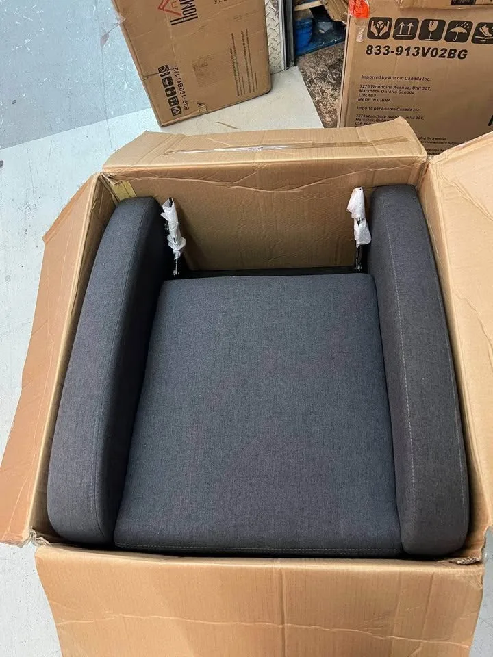 Manual Recliner Chair – Dark Grey | Comfortable, Stylish image indicator(6)