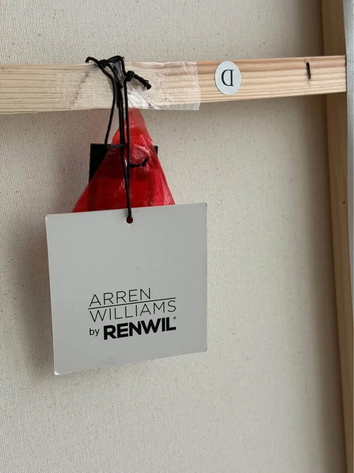 Black-and-white textured canvas art, Gobi by Arren image indicator(7)