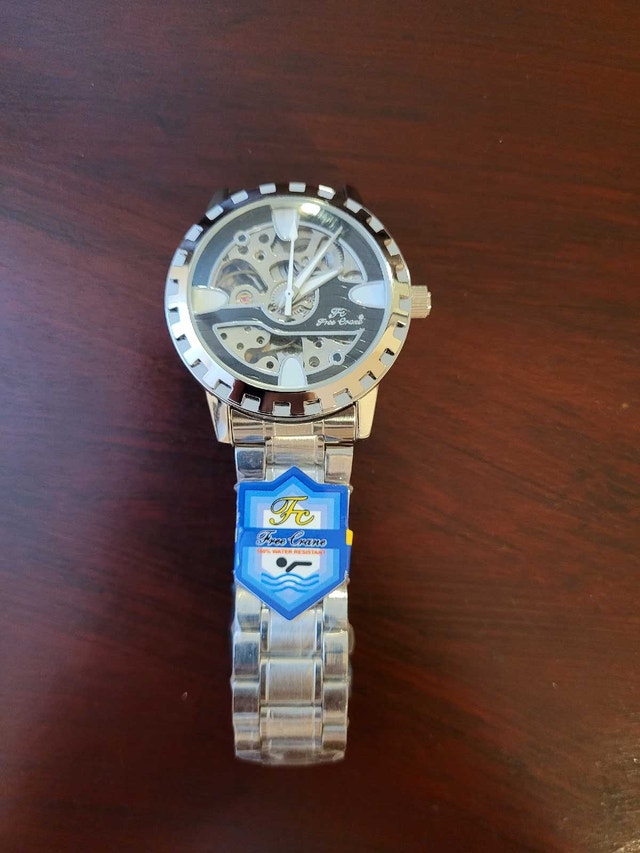 Brand New Silver Automatic Men's Watch - photo 5