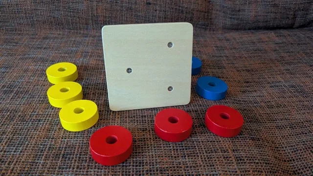 Montessori Wooden Stacking Toy image indicator(3)