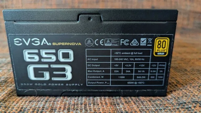 EVGA SuperNOVA 650 G3 Power Supply image indicator(5)