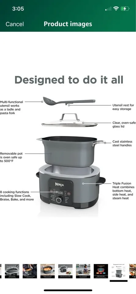 Ninja Foodi Possible Cooker image indicator(2)