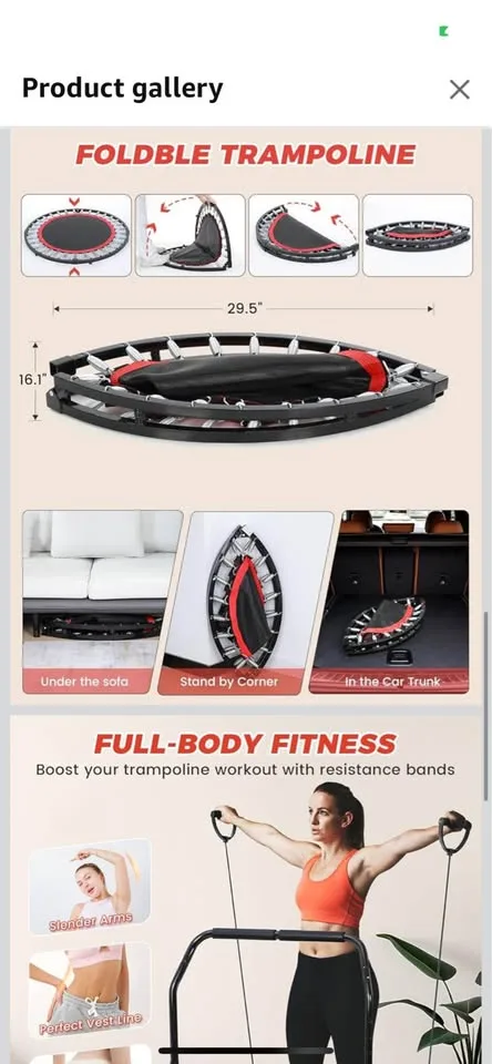 Brand new foldable rebounder image indicator(2)