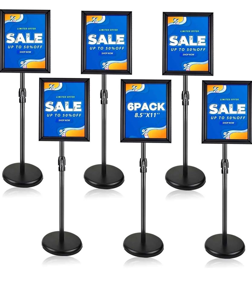 Sign Holder Stand