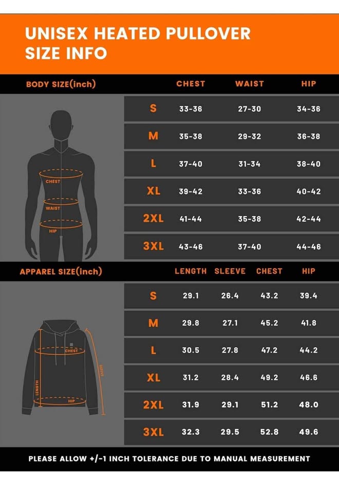 Heated Hoodie for Men Women - photo 5