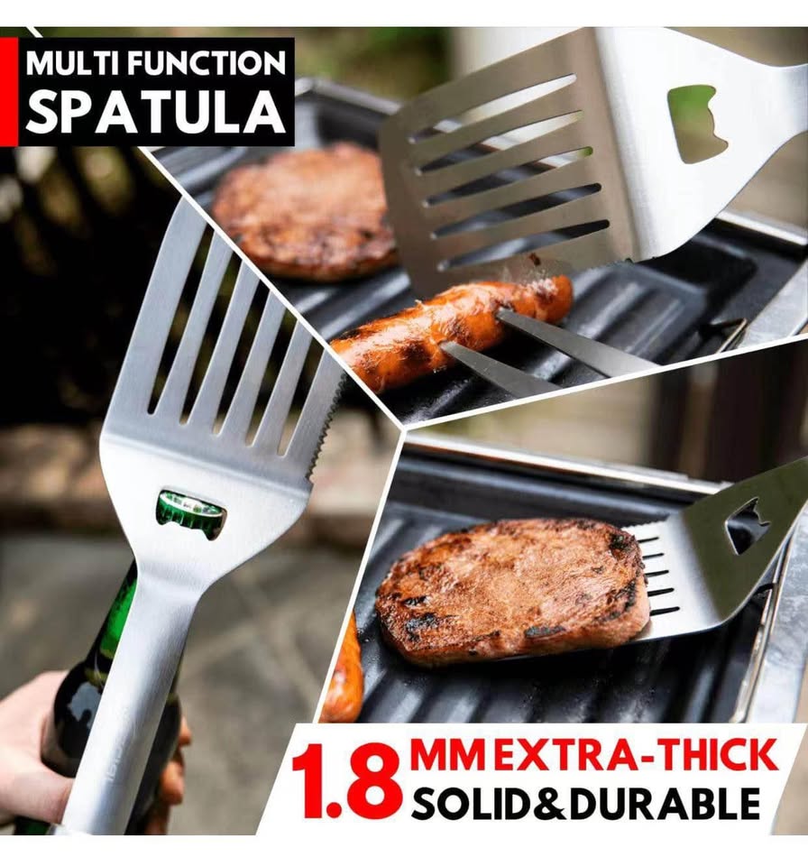 Large BBQ Tool Set - photo 3