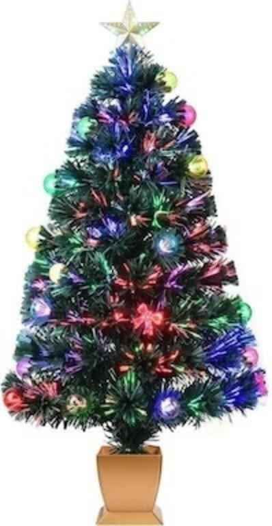 3ft Green Fiber Optic Christmas Tree - photo 2
