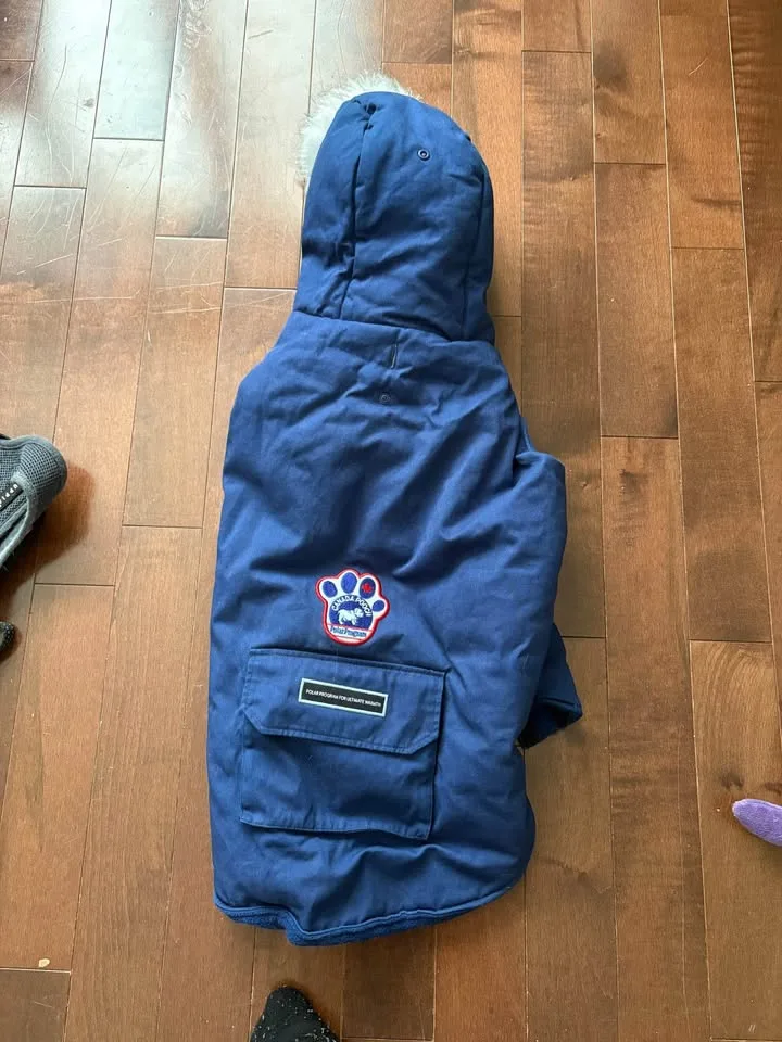 Blue Canada Pooch Dog Coat image indicator(2)
