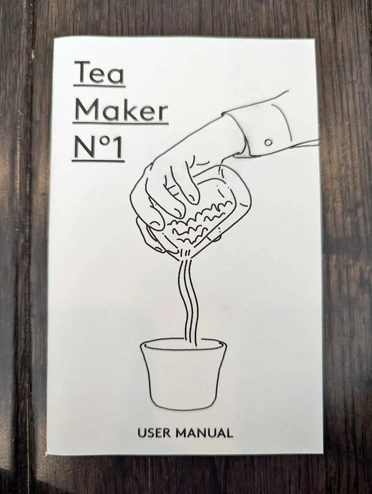 Manual tea maker - tea steaper