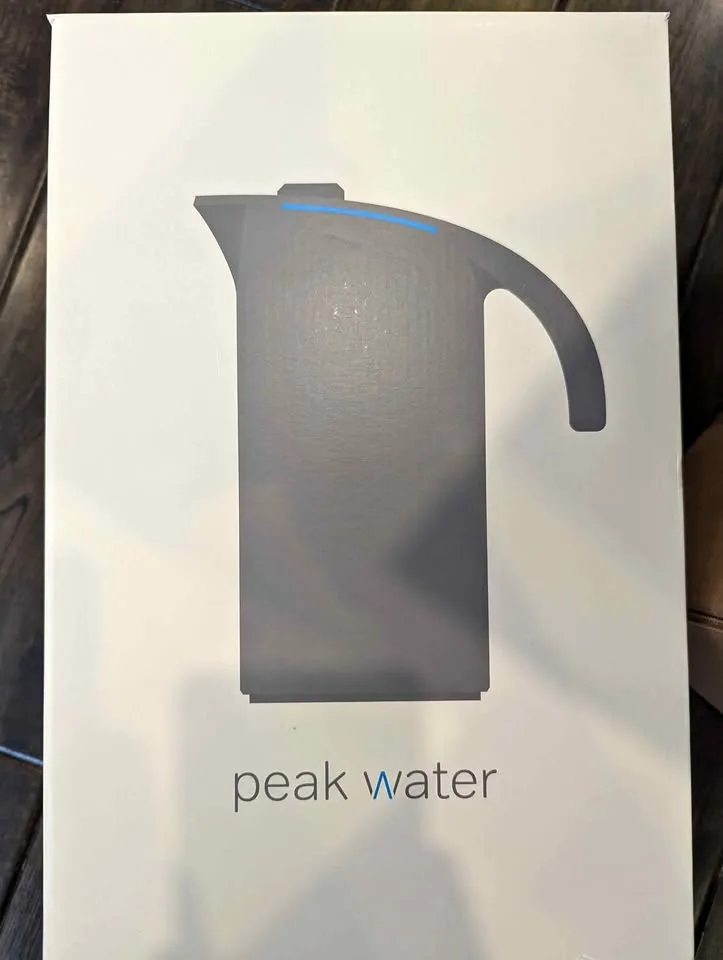 Peak water filter jug plus 2 filters