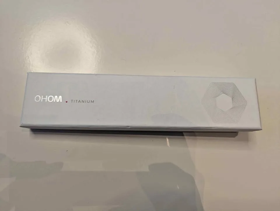 Ohom titanium straw four total