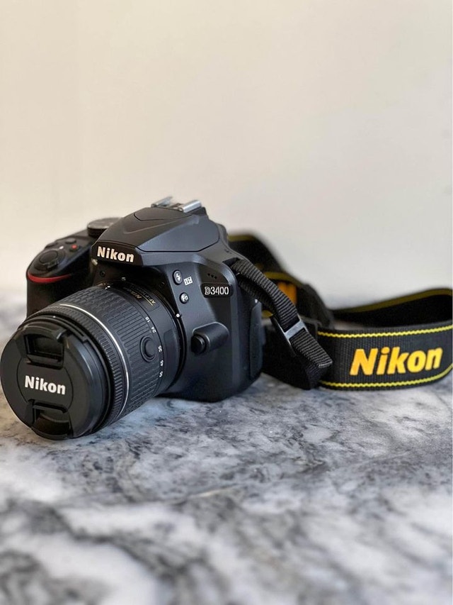 Nikon D3400 DSLR camera bundle