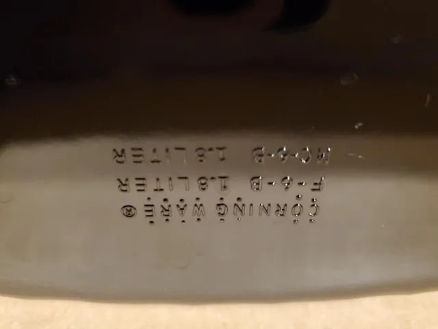 Vintage Corning Classic Black image indicator(4)