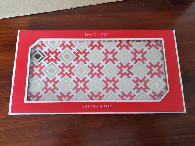 David Hicks Porcelain Tray