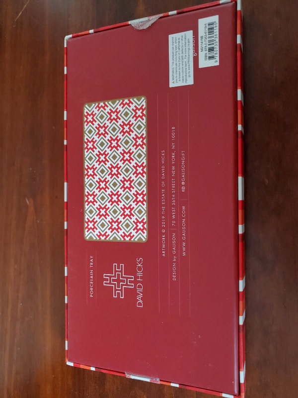 David Hicks Porcelain Tray - photo 2