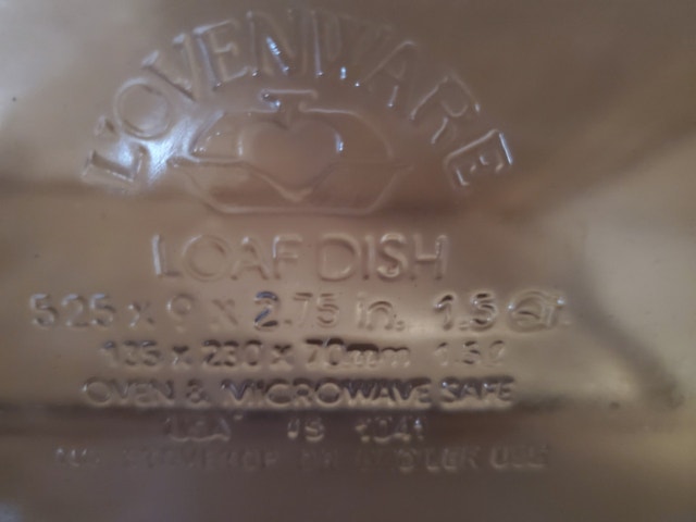 Vintage Amber Glass Loaf Pan - photo 5