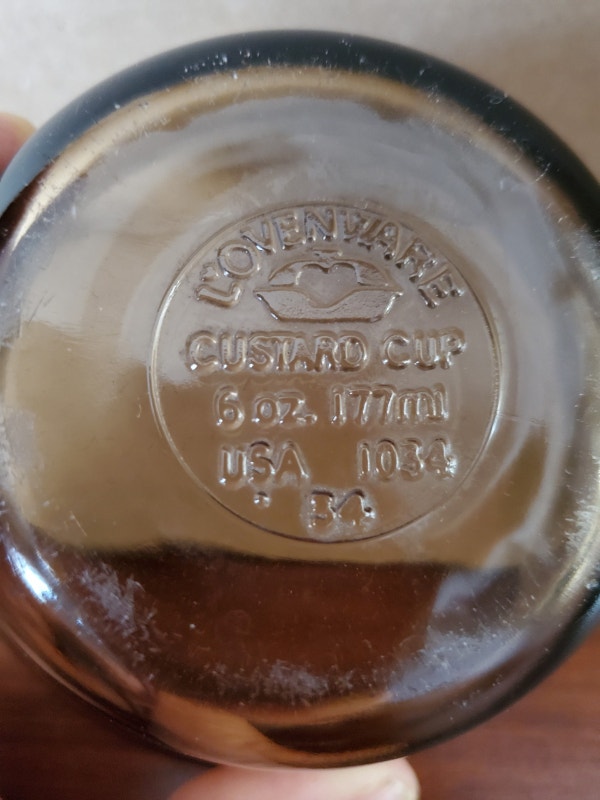 Pair of Vintage Custard Cups - photo 2