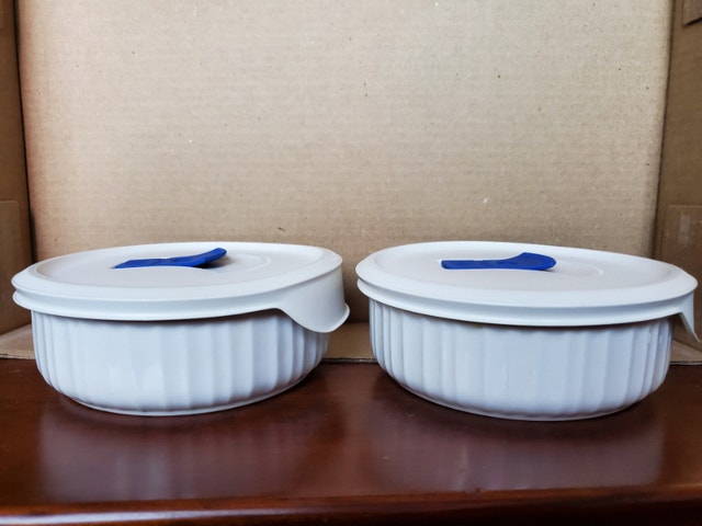 Corningware French White Casseroles