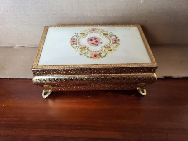 Vintage Vanity Jewelry Box - Regent of London image indicator(2)
