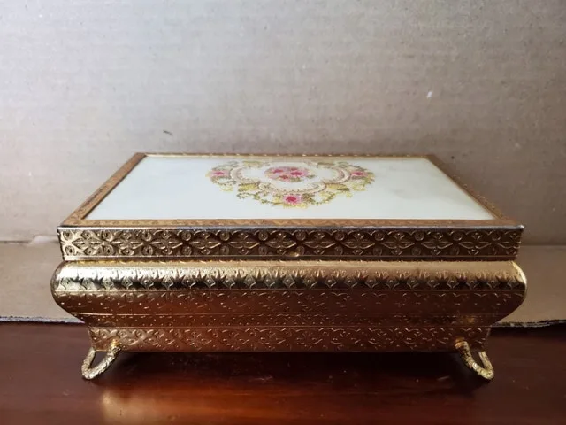 Vintage Vanity Jewelry Box - Regent of London image indicator(4)