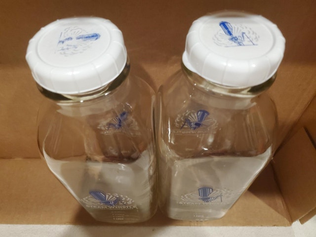 Steam Whistle Milk Bottles with Caps - $10 - photo 4