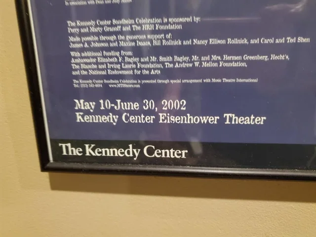 Framed Sweeney Todd Poster - Kennedy Center image indicator(3)