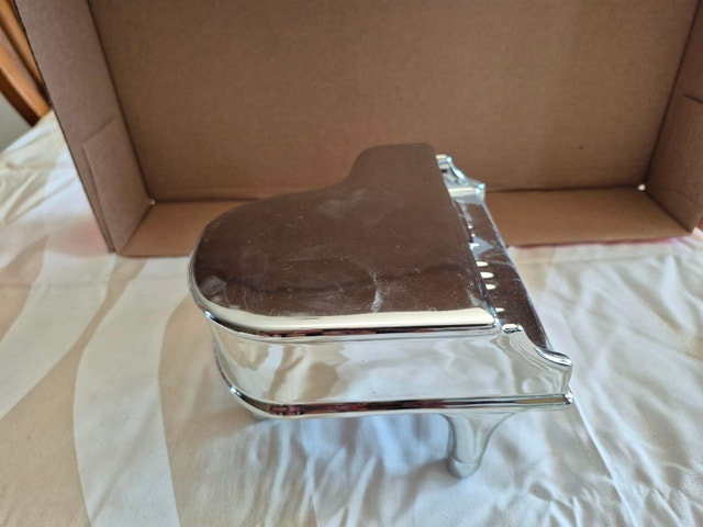 Silver Piano Piggy Bank - photo 3