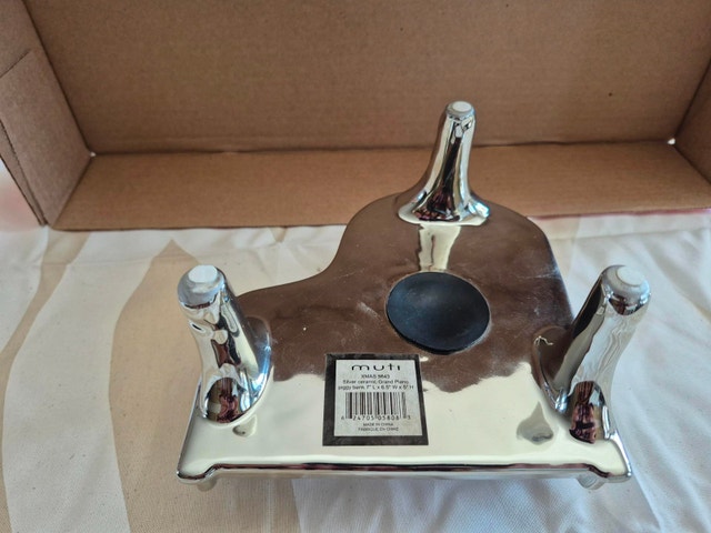 Silver Piano Piggy Bank - photo 4