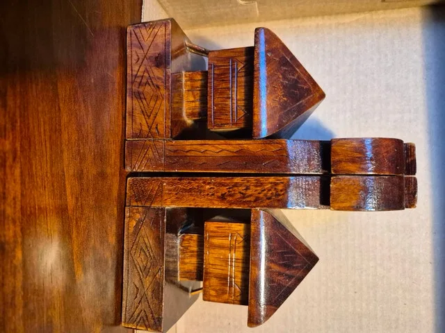 Book Ends - Hand Carved image indicator(2)