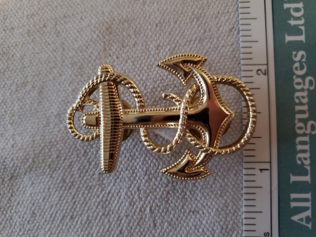 Anchor Pin/Brooch
